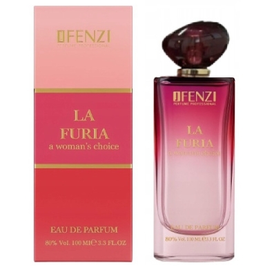 JFenzi LA FURIA a woman's choice - Eau de Parfum Pour Femme 100 ml