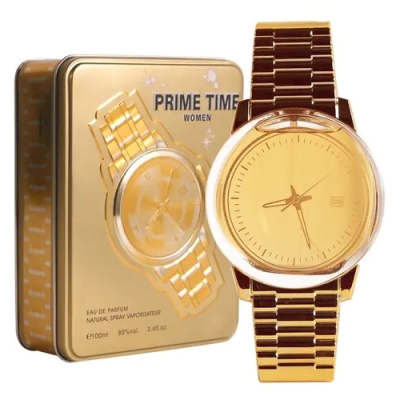 Tiverton Prime Time Gold Women [Regardez] - Eau de Parfum pour Femme 100 ml