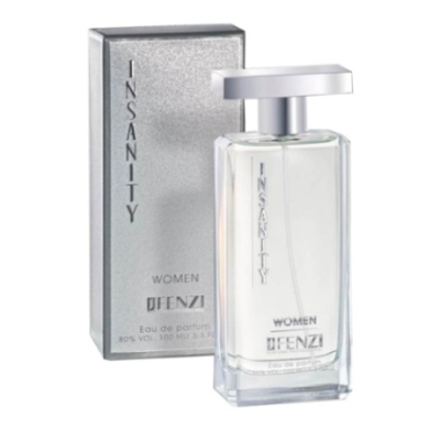 JFenzi Insanity Women 100 ml + echantillon Calvin Klein Eternity Woman