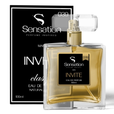 Sensation 039 Invite - Eau de Parfum pour Homme 100 ml