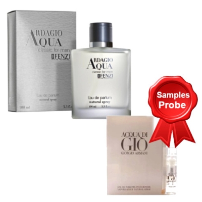 JFenzi Ardagio Aqua Classic 100 ml + echantillon Armani Acqua Di Gio