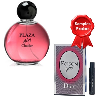 Chatler Plaza Girl 100 ml + echantillon Dior Poison Girl