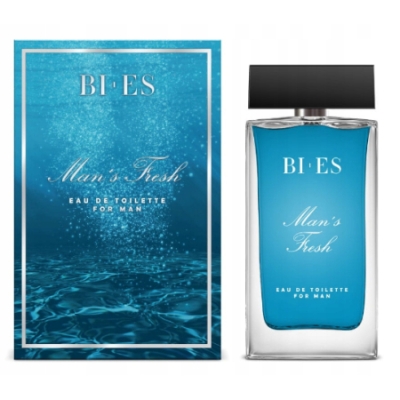 Bi-Es Mans Fresh - Eau de Toilette pour Homme 90 ml