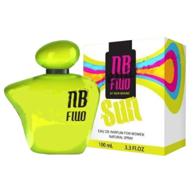 New Brand NB Fluo Sun - Eau de Parfum Pour Femme 100 ml