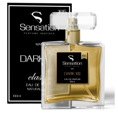 Sensation 165 Dark XS - Eau de Parfum pour Homme 100 ml