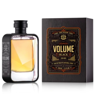 New Brand Chic'n Glam Volume Black - Eau de Toilette pour Homme 100 ml