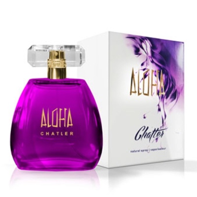 Chatler Aloha - Ensemble promotionnel, Eau de Parfum 100 ml + Eau de Parfum 30 ml