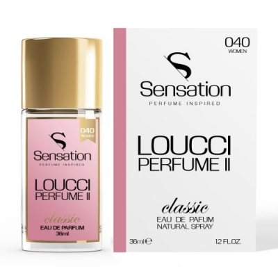Sensation 040 Loucci Perfume II - Eau de Parfum pour Femme 36 ml