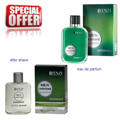 JFenzi Lasstore Enessence Men - Promotional Set, Eau de Parfum, Après-rasage