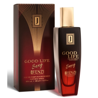 JFenzi Good Life Sexy 100 ml + echantillon Carolina Herrera Very Good Girl