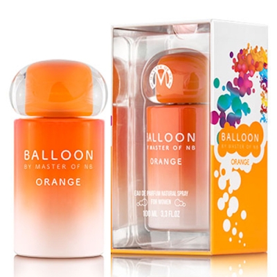 New Brand Master NB Balloon Orange - Eau de Parfum pour Femme 100 ml