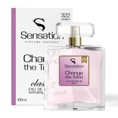 Sensation 322 Change the Trend - Eau de Parfum pour Femme 100 ml