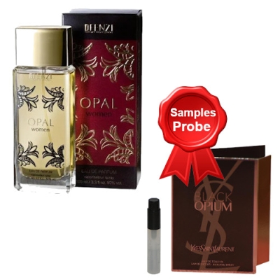 JFenzi Opal 100 ml + echantillon Yves Saint Laurent Opium Women