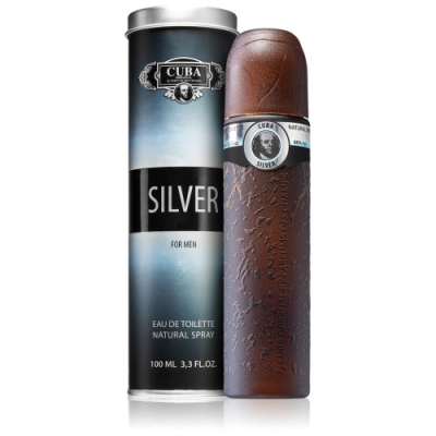 Cuba Silver - Eau de Toilette pour Homme 100 ml