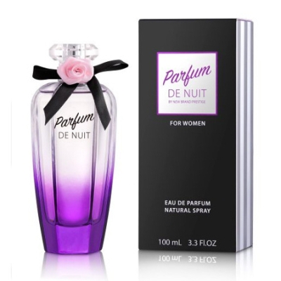 New Brand Parfum De Nuit - Eau de Parfum Pour Femme 100 ml