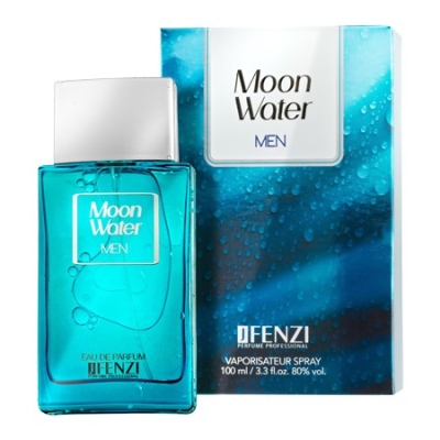 JFenzi Moon Water Men - Eau de Parfum pour Homme 100 ml