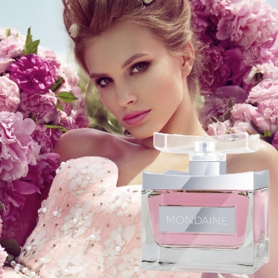 Paris Bleu Mondaine Blooming Rose 95 ml + echantillon Lancome La Vie Est Belle en Rose