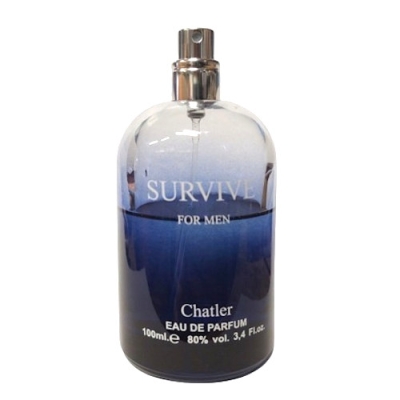 Chatler Survive Men - Eau de Parfum Pour Homme, testeur 40 ml