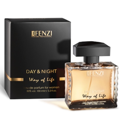 JFenzi Day & Night Way of Life - Eau de Parfum Pour Femme 100 ml