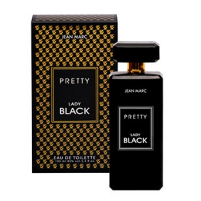 Jean Marc Pretty Lady Black - Eau de Toilette pour Femme 100 ml