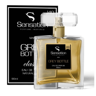 Sensation 140 Grey Bottle - Eau de Parfum pour Homme 100 ml