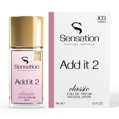 Sensation 103 Add it 2 - Eau de Parfum pour Femme 36 ml