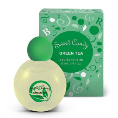 Jean Marc Sweet Candy Green Tea - Eau de Toilette pour Femme 100 ml