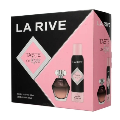 La Rive Taste of Kiss - Set pour Femme, Eau de Parfum 100 ml, Deodorant 150 ml