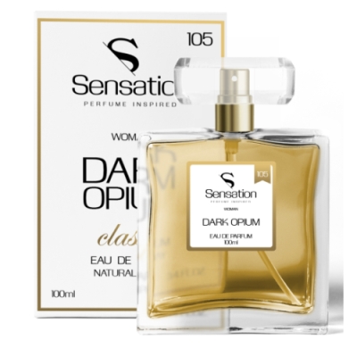 Sensation 105 Dark Opium - Eau de Parfum pour Femme 100 ml