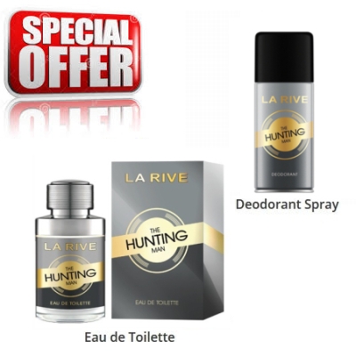 La Rive The Hunting Man - Coffret promotionnel, Eau de Toilette, Deodorant