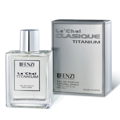 JFenzi Le Chel Clasique Titanium - Eau de Parfum Pour Homme 100 ml