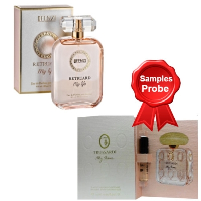 JFenzi Retruard My Life 100 ml + echantillon Trussardi My Name