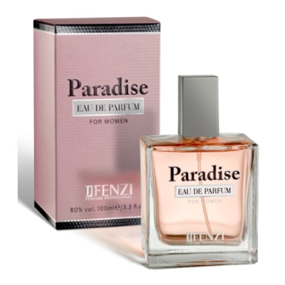 JFenzi Paradise Eau de Parfum pour Femme 100 ml