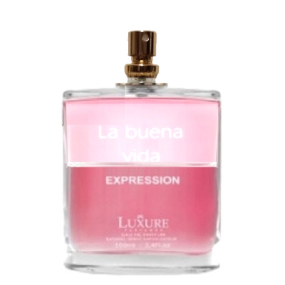 Luxure La Buena Vida Expression - Eau de Parfum Pour Femme, testeur 50 ml