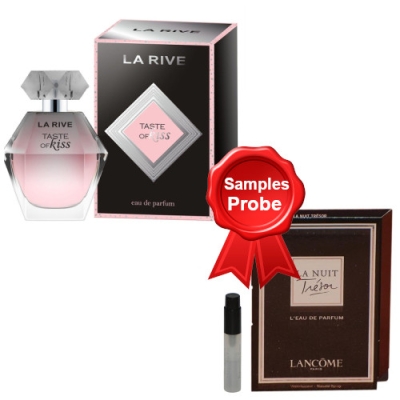 La Rive Taste of Kiss 100 ml + echantillon Lancome Tresor La Nuit