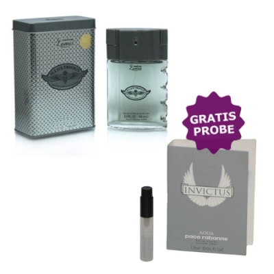 Lamis Illustrious de Luxe 100 ml + echantillon Paco Rabanne Invictus