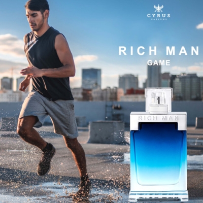 Paris Bleu Cyrus Rich Man Game - Eau de Toilette pour Homme 100 ml