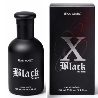 Jean Marc X Black Men - Eau de Toilette Pour Homme 100 ml