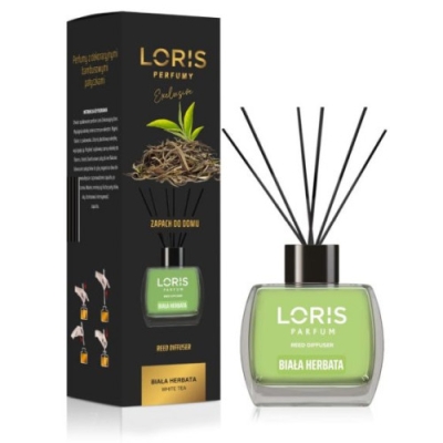 Loris White Tea, Diffuseur Arôme, Desodorisant sticks - 120 ml