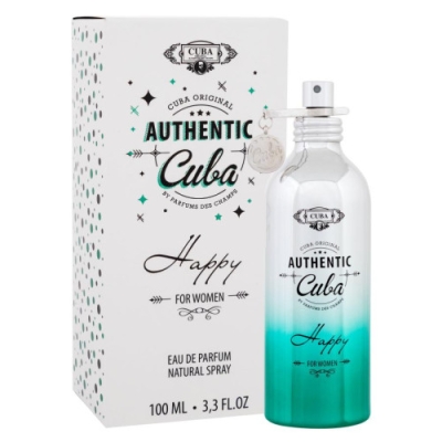 Cuba Authentic Happy - Eau de Parfum pour Femme 100 ml