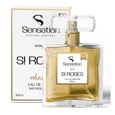 Sensation 108 S! Roses - Eau de Parfum pour Femme 100 ml