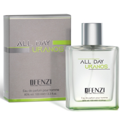 JFenzi Uranos All Day Homme - Eau de Parfum Pour Homme 100 ml