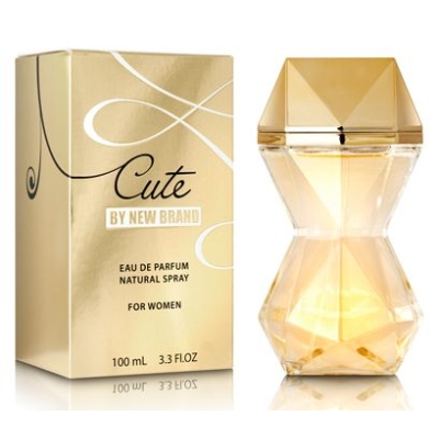 New Brand Cute - Eau de Parfum Pour Femme 100 ml