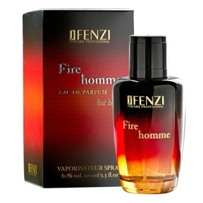 JFenzi Fire Homme - Eau de Parfum Pour Homme 100 ml