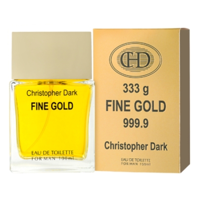 Christopher Dark Fine Gold - Eau de Toilette Pour Homme 100 ml