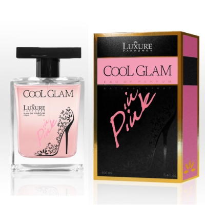 Luxure Cool Glam Pink - Eau de Parfum pour Femme 100 ml