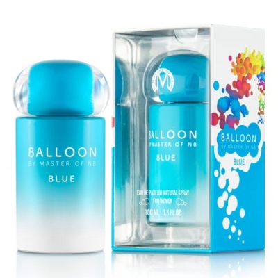 New Brand Master NB Balloon Blue - Eau de Parfum pour Femme 100 ml