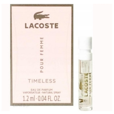Lacoste Pour Femme Timeless - Eau de Parfum pour Femme, échantillon 1.2 ml