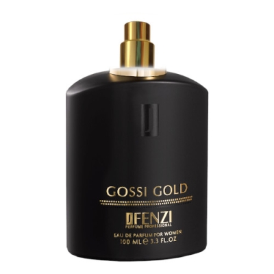 JFenzi Gossi Gold - Eau de Parfum Pour Femme, testeur 50 ml