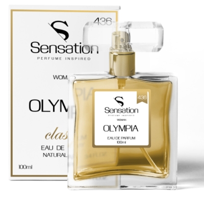 Sensation 436 Olympia - Eau de Parfum pour Femme 100 ml